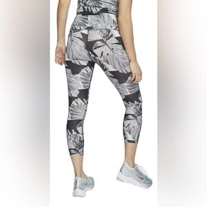 Nike Dry Women's Botanical Print Fast Crop Leggings Small